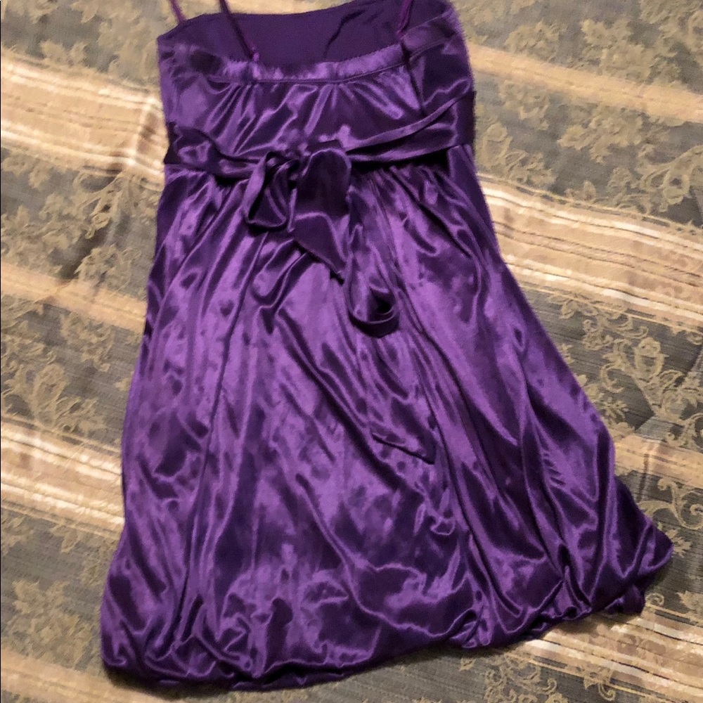 Very cute purple mini dress size SMALL